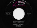 Jimmy Lewis - Don't Let'Em Let 'Em / I Have Love (Soul, 45) 512