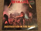 metallica destroyed in the mosh vinyl record limited release white vinyl 