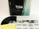 THRICE the illusion of safety Lp YELLOW & BLACK VINYL Record with lyrics insert