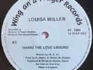 Louisa Miller ?– Share The Love Around  RARE Reggae 12