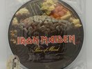 IRON MAIDEN LP Piece Of Mind PICTURE DISC rare CAPITOL limited GREAT COPY orig