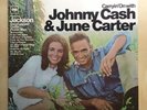 Johnny Cash & June Carter Carryin' On W/ Columbia 2 Eye STEREO LP 1st Press