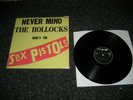 PUNK ROCK  1 Lp  SEX PISTOLS  NEVER MIND  THE BOLLOCKS HERE'S THE SEX PISTOLS