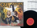 OZZY OSBOURNE ULTIMATE LIVE OZZY CBS/SONY 15AP 3269 Japan VINYL LP