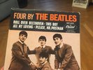THE BEATLES - FOUR BY THE BEATLES 45 RPM Capital Records EAP 1-2121  COVER ONLY