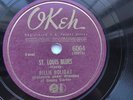 Billie Holiday 78rpm Single 10-inch Okeh Records #6064 St. Louis Blues