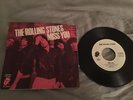 Rolling Stones Promo Mono/Stereo Miss You 45 Charlie Watts NM Vinyl