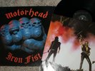 Motorhead Iron Fist BRNA 539 Bronze Records Made in England EXC