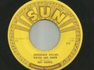 ROCKABILLY - RAY HARRIS -  GREENBACK DOLLAR WATCH AND CHAIN  - HEAR -1957 SUN
