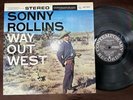 SONNY ROLLINS WAY OUT WEST CONTEMPORARY LAX 3010 STEREO JAPAN LP