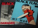 2 Vinyl LPs: BLACK FLAG - My War und Damaged - hardcore-punk