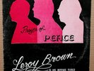 1st Press LEROY BROWN LP - PRAYER OF PEACE on the CATURNA  label