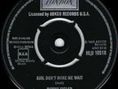 NORTHERN SOUL - BUNNY SIGLER - GIRL DON'T MAKE ME WAIT - UK LONDON - 