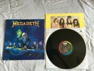 Megadeth Rust In Peace 1990 Original Vinyl Record Capitol LP Thrash Metal Greece