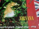 NIRVANA All Apologies Rape Me import 45 single ps 1993 Kurt Cobain mint Geffen