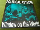 POLITICAL ASYLUM-WINDOW ON THE WORLD LP(LOONY TUNES)+INSERT/BOOKLET