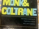 thelonious monk with john coltrane Vinyl. 1966 Mono Repress VG