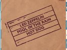 LED ZEPPELIN - FOOL IN THE RAIN / HOT DOG - VERY RARE  JAPAN 45' Vinyl PS