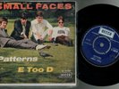 SMALL FACES PATTERNS 45 DECCA F 12619 1967 PHOTOCOPIED SLEEVE