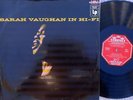 Sarah Vaughan in Hi-Fi 1st Press OZ LP EX ’57 Coronet KLPX501 Miles Davis Jazz