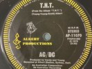 AC/DC ?– T.N.T. 1975 Vinyl 7inch 1st ROO Pressing (VG+) VERY RARE