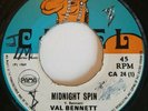 Val Bennett/Soul Cats - Midnight Spin/Money Money - Camel -  Reggae Single 45rpm