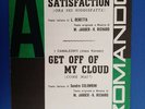 ROLLING STONES SATISFACTION GET OFF OF MY CLOUD ORIG  SHEET MUSIC ITALY 1965