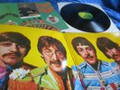 BEATLES ?? Sgt. PEPPER... ?? TOP CONDITION GERMAN PRESS FOLDOUT & BASTELBOGEN
