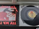 METALLICA KILL EM ALL 1ST PRESS 1983 NO BARCODE BEIGE LABELS A1/B1 NR MINT VINYL