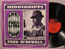 McDowell, Fred - Mississippi Delta Blues - VG+/VG - MONO Blues Classic