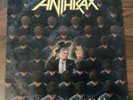 Anthrax Among the Living LP Vinyl Record 1987 MegaForce  Island  Record