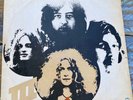 Led Zeppelin III Lp 1st Press 1970 Turquoise Logo Brazil Only Cover