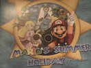 Super Mario Sunshine LP Soundtrack Nintendo Summer Holiday  Vinyl Orange Swirl