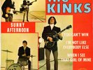 THE KINKS FRENCH 4-SONG 1966 EP  SUNNY AFTERNOON + 3  PYE-24173 with REORDER TAG