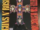 GUNS N’ ROSES=APPETITE FOR DESTRUCTION=LP=GHS 24148=GEFFEN=w/LYRICS=1987