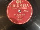 78 POP  JO STAFFORD -   YOU BELONG TO ME / PRETTY BOY     COL 39811     E-