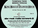 Thompson Twins/Missing Persons - King Biscuit Flower Hour '85 2xLP - DIR VG++