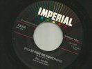 ROCKABILLY bw TEEN- BILL ALLEN - PLEASE GIVE ME SOMETHING-  HEAR -1958 IMPERIAL