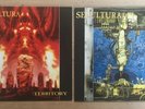 2 x Sepultura LP – Chaos A.D. – Territory , Vinyl LP (RR 9000 - 1 RR 2382-6)