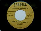 PATTY ROSS ... The Big Bear / Rock It Davy ... 1st Press 45 on AARDELL .... RARE