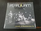Pearl Jam Acoustic In Mountainview LP New Vinyl  Rare 500 Only L/E - Soundgarden