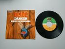 0820- AC/DC DANGER BACK IN BUSINESS PROMO ES 1985 SINGLE VIN 7 POR VG + DIS M
