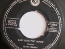ELVIS PRESLEY - BABY LET'S PLAY HOUSE - RARE 1956 RCA /RESCO PRESSING GERMANY 45