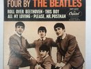 The Beatles Four By Roll Over Capitol 1-2121 Clean Sleeve 12 Pics See...