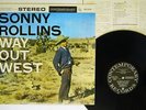 SONNY ROLLINS WAY OUT WEST CONTEMPORARY GXC-3104 Japan VINYL LP