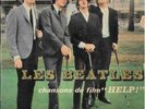 LES BEATLES 45 EP CHANSONS DU FILM HELP+PS FRANCE RARE 1965