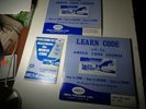 Learn (Morse) Code with the Ameco Code Course LP &  Booklets 101-33 & 105-33