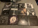 BLACKMETAL LP LOT...ARMATUS..DEMONCY..CULT OF FIRE..SATANIC WARMASTER..WERWOLF