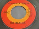 BEATLES Paperback Writer/Rain VG+ CAPITOL DOME TARGET LABEL 5651 Very Rare  45
