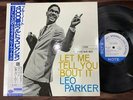 MINT  LEO PARKER LET ME TELL YOU BOUT IT BLUE NOTE BST 84087 OBI STEREO JAPAN LP